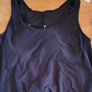 Kona Sol Blue Bikini Tank Top Swimwear